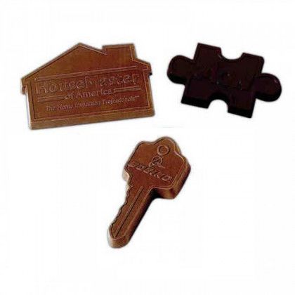 1/2 Oz Custom Shape Chocolate | Wholesale Molded Chocolate 1/2 Oz Custom Shape Chocolate | Wholesale Molded Chocolate