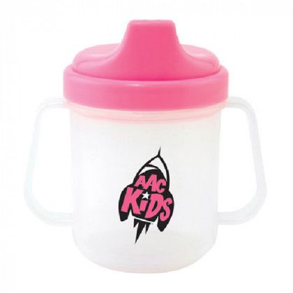 Non-Spill Baby Cup 7 oz. Customized Pink