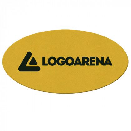 Oval Emery Board Promotional - Yellow