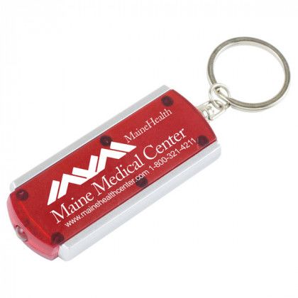 Engraved "Voyager" Slim Keyholder Keylight Red