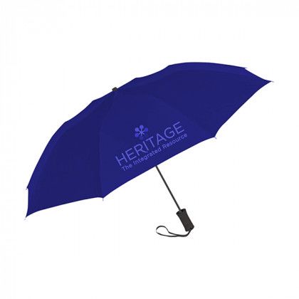 Classic Quality Custom Logo Umbrella - Solid Color Purple