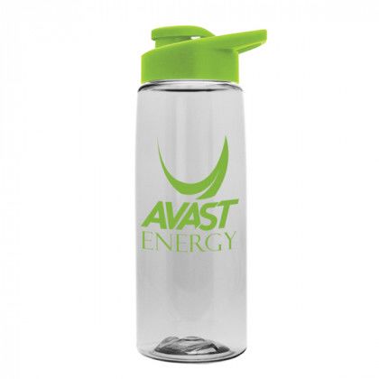 Custom Tritan Flair Bottle with Sip Lid 26 oz. lime