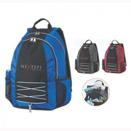 Base Jump Computer Backpack Promotional Custom Imprinted With Logo