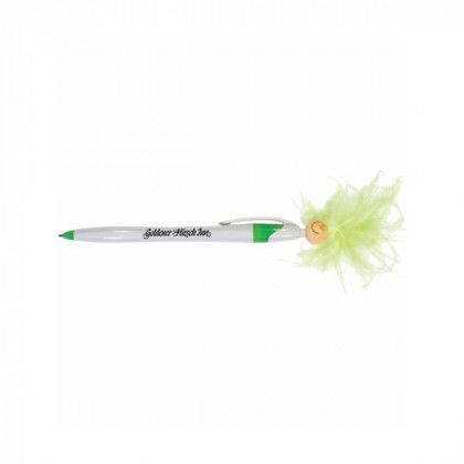 Wild Smilez Pen with Imprinted Logo - Green