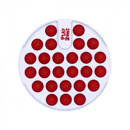 Custom Push Pop Circle Fidget Game - Red