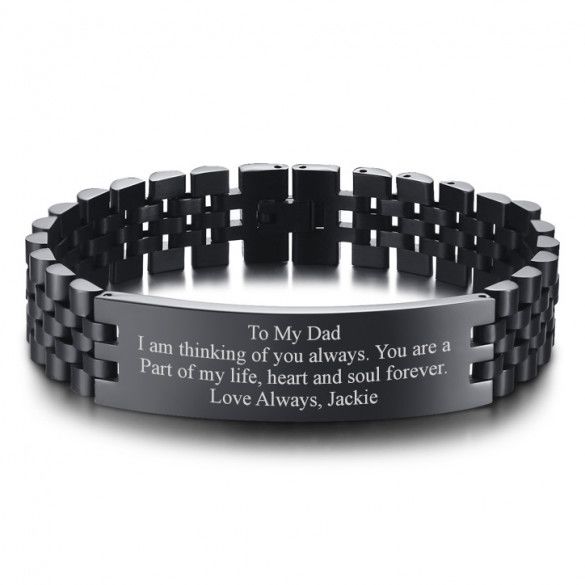 To My Dad Personalized Bracelet |Bracelet for Dad