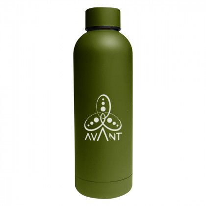 Olive Printed Logo 17 oz Blair Stainless Steel Bottle Olive Printed Logo 17 oz Blair Stainless Steel Bottle