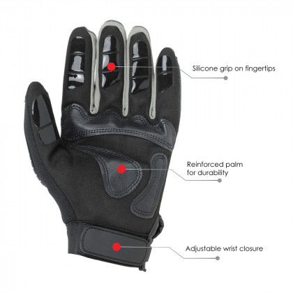 Printed Heavy Duty Mechanics Gloves - Palm