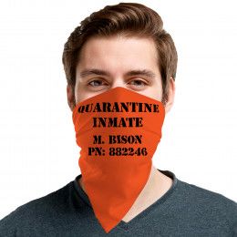 Quarantine Personalized Bandanna Face Cover | Custom Face Cover