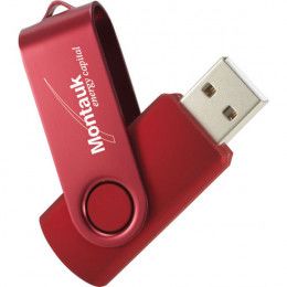 Two-Tone Rotate Flash Drive-8 GB