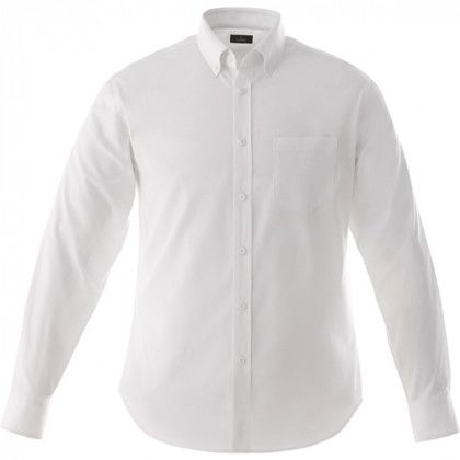 Custom M-Wilshire White Long Sleeve Shirt | Custom Dress Shirts