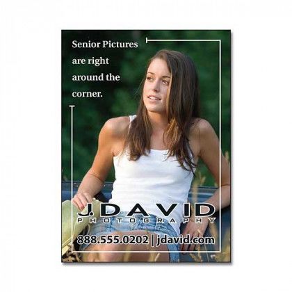 TuffMag Outdoor Magnet - 2 x 2.75 Promotional Custom Imprinted With Logo