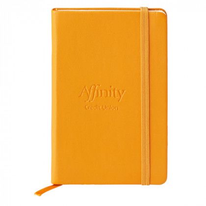 Custom Hard Cover Journal-Neoskin- Small - Orange