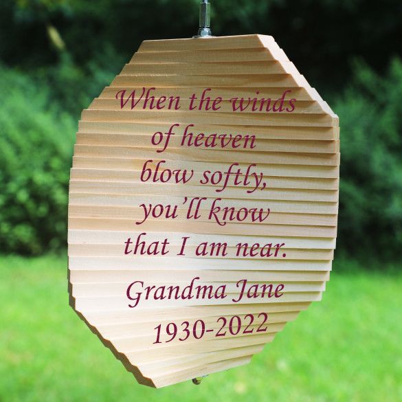 Your Own Message Personalized Wind Spinner