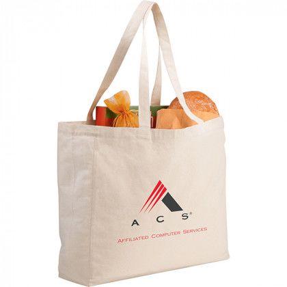 Logo Cotton Canvas All Purpose Tote 