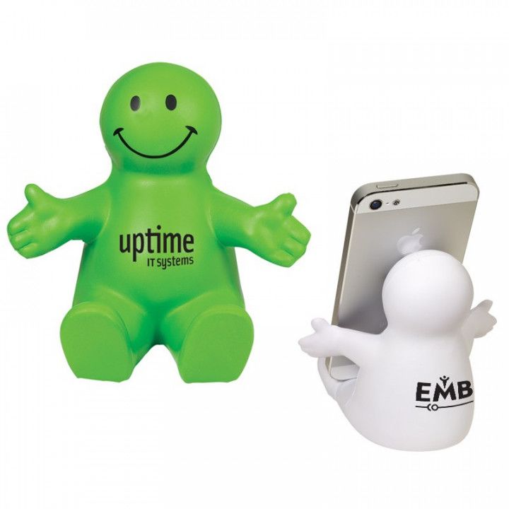 Branded Happy Dude Mobile Device Holder #Pl-4140