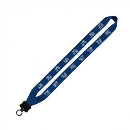 Royal Knit Cotton Lanyard O-ring Custom Logo