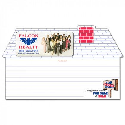  House Memo Board | Logo Printed Dry Erase Boards in Custom Shapes