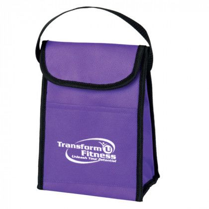 Nonwoven Lunch Bag- Purple