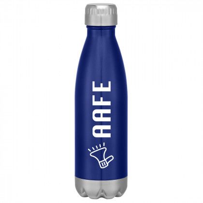 Swig Stainless Steel Bottle 16 Oz with Imprint -blue