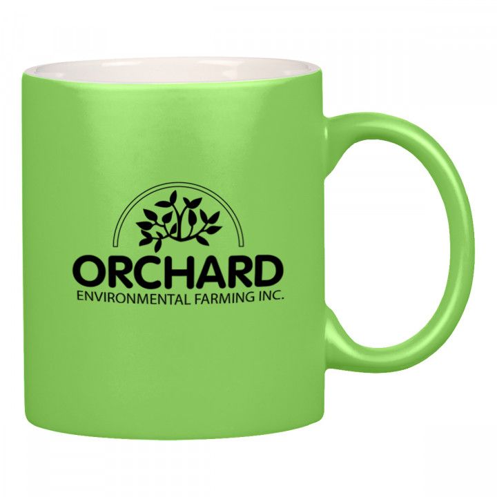 Promotional Ceramic Neon Mug  Customizable Ceramic Mugs in Bulk