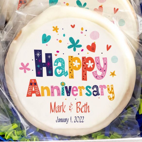 Personalized Cookies For Anniversary
