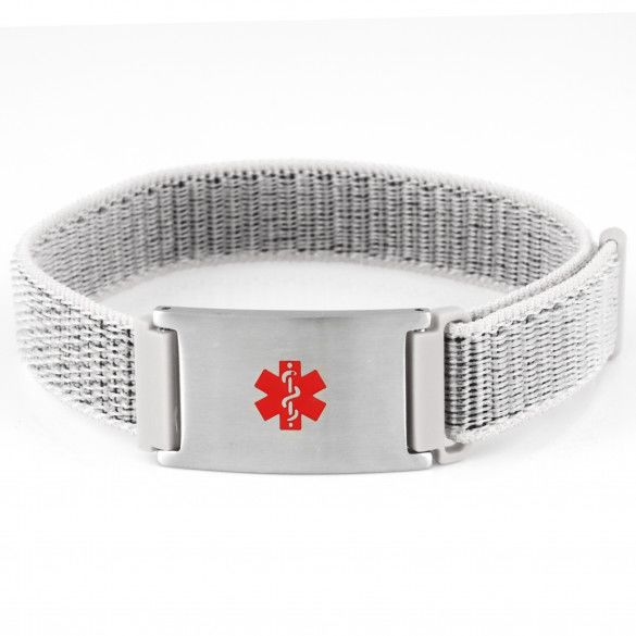 Adjustable Medical ID Bracelet | Soft Medical ID Bracelet