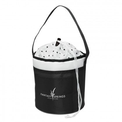 Custom Imprinted Marilyn Mini Cooler Tub - Black