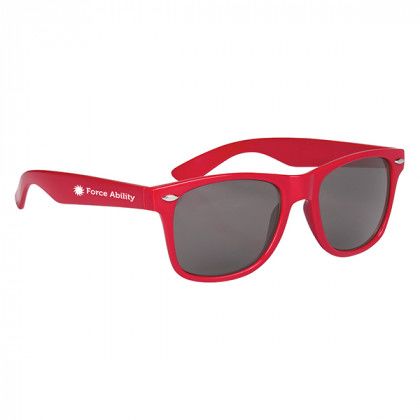 Custom Polarized Sunglasses - Red