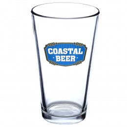 Official Miami Marlins Pint Glasses, Marlins Beer Glasses, Custom Pints