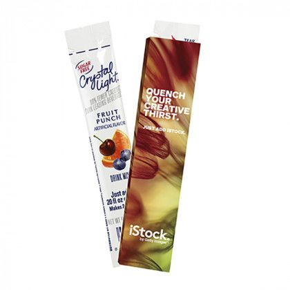 Promotional Crystal Light Drink Mix | Single Serve Crystal Light Packets | Promotional Crystal Light Fruit Punch Mix