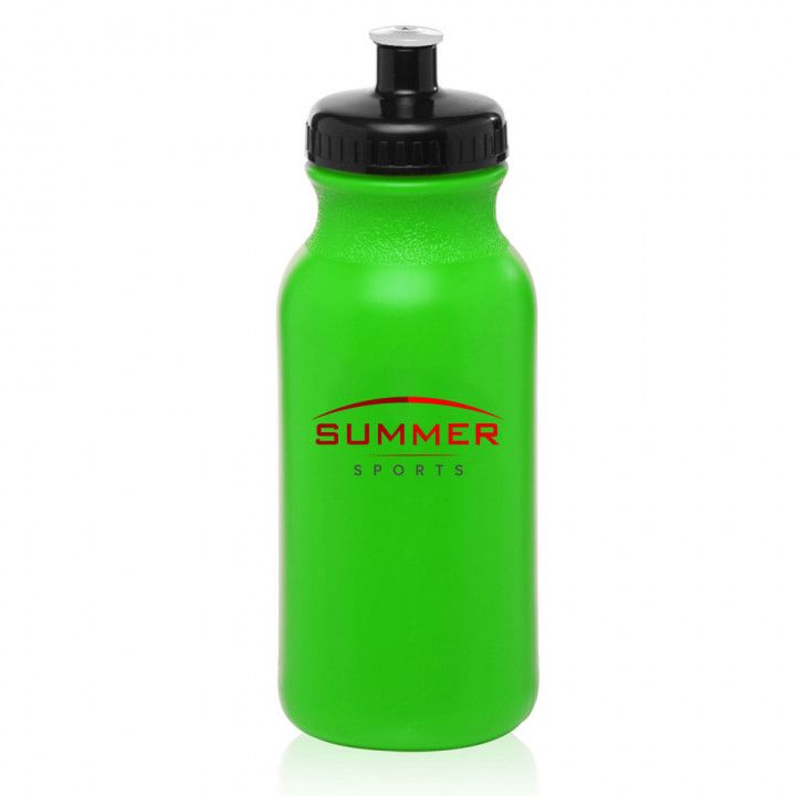 Promotional Sports Water Bottles 20 oz. Printed W/ School Name