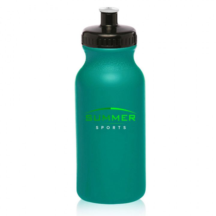 Cheap Custom 20oz Plastic Water Bottles with Push Cap