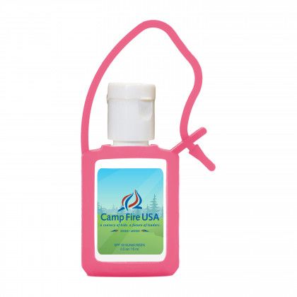 Printed Travel SPF 30 Square Sunscreen .5 oz - Pink