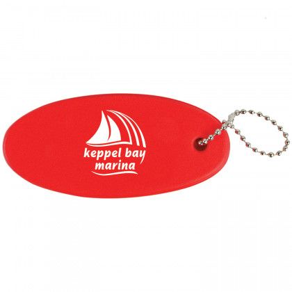 Red Sure-Float Wholesale Promotional Floating Keychain for Boats