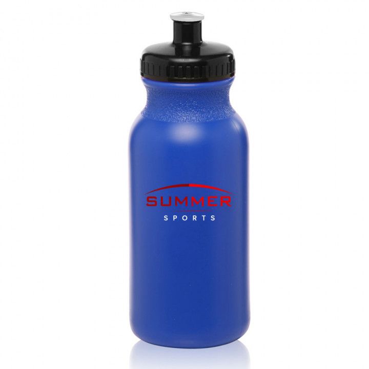 20 oz Water Bottles with Push Caps