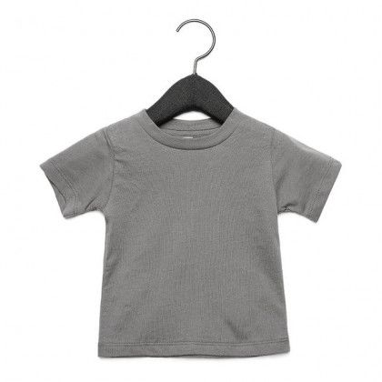 Logo Imprinted Bella + Canvas Infant Jersey T-Shirt - Asphalt