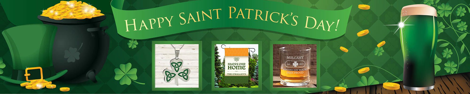 St. Patrick's Day Gifts | Personalized Irish Gifts