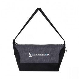 Custom Logo Brooklyn Sport Bag - Granite heather grey