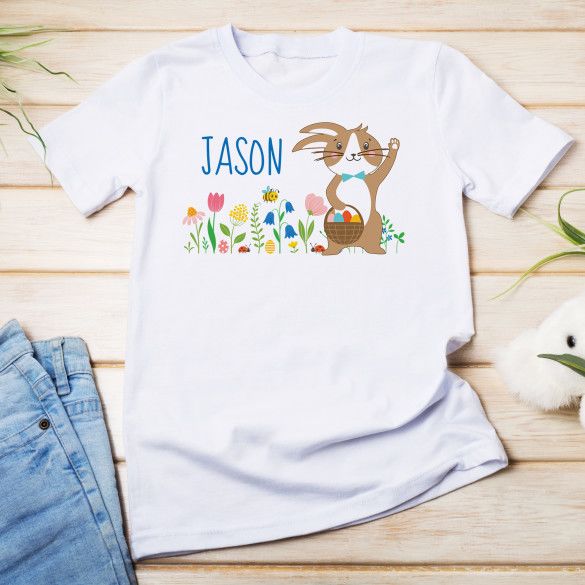 Easter Bunny Personalized Toddler T-Shirt