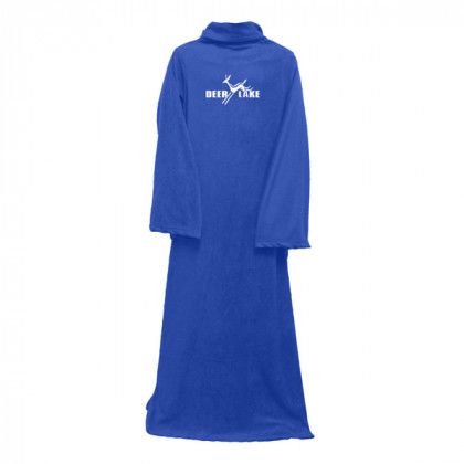 Branded Body Blanket | Promotional Full Body Throw Blankets - Royal