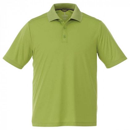 Logo Men's Dade Short Sleeve Polo - Dark citron green