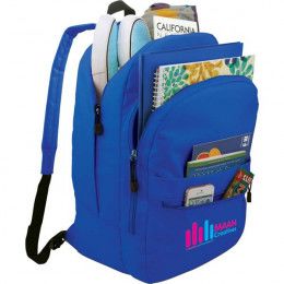 Campus Deluxe Backpack Promotion royal blue