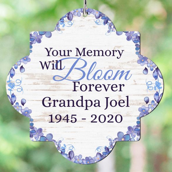 Custom Memorial Wind Chimes | Personalized Garden Memorial Gift