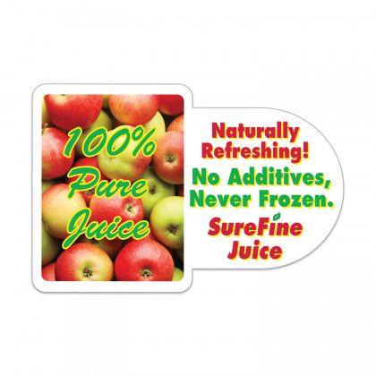 Static Cling Custom Decal - 5in x 5in Promotional