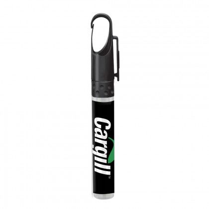 CleanZ Custom Hand Sanitizer Spray with Clip Cap - Black Cap