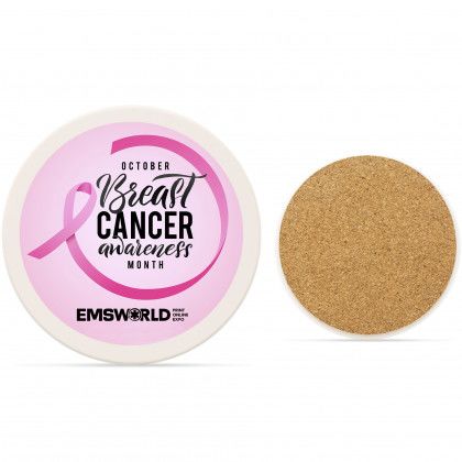 Full Color Awareness Custom Round Absorbing Stone Coaster