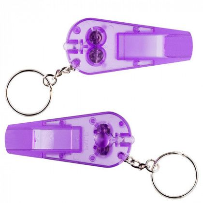 Light 'N Whistle Key Tag - Custom Purple