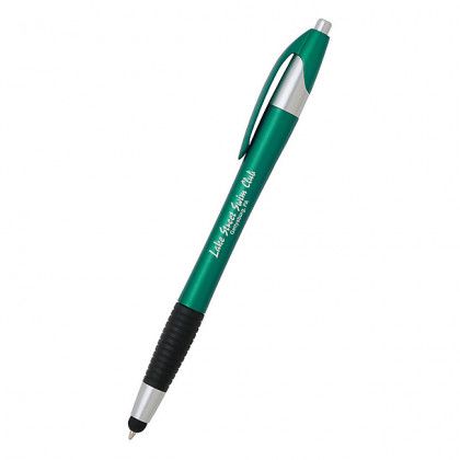 Customized Resolve Stylus Cello Wrapped Pen - Aqua Customized Resolve Stylus Cello Wrapped Pen - Aqua