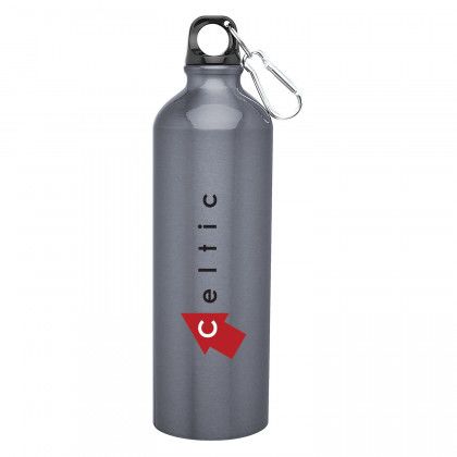 h2go Classic Aluminum Bottle Imprinted - Graphite